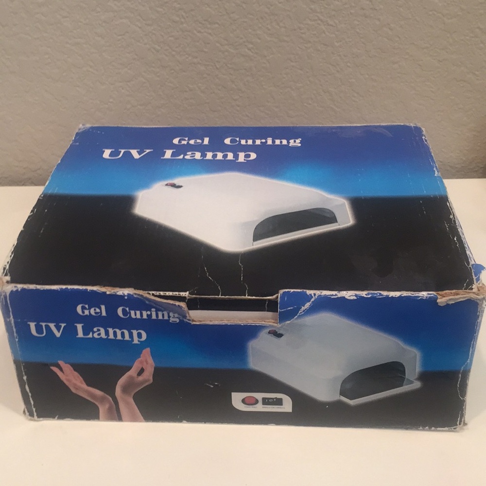 UV gel curing lamp